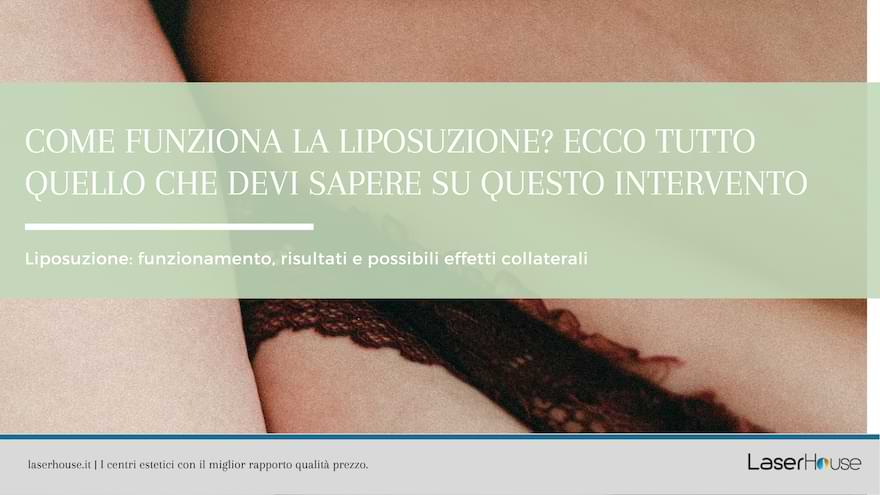 liposuzione come funziona