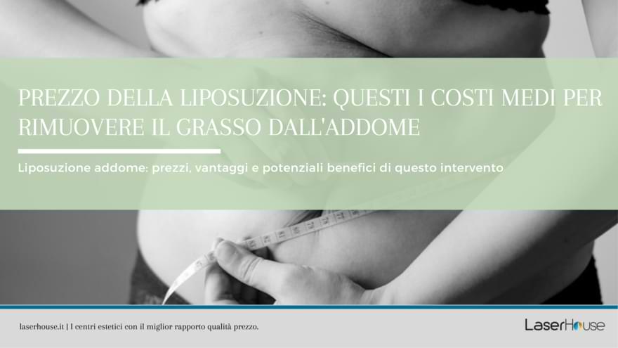 liposuzione addome prezzo