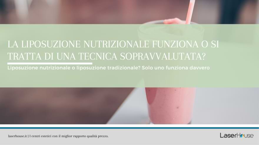 liposuzione nutrizionale funziona